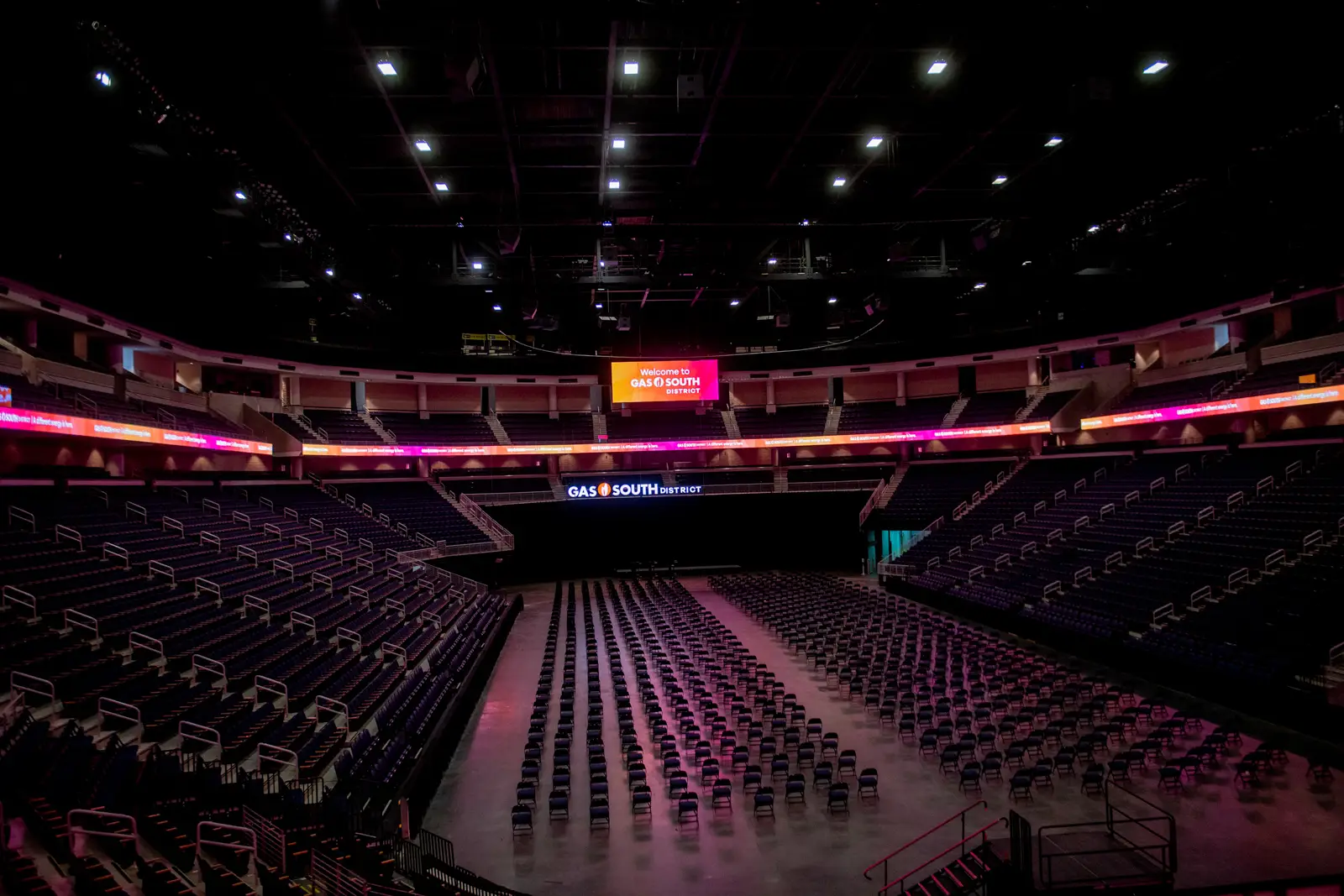 Gas South District arena interior