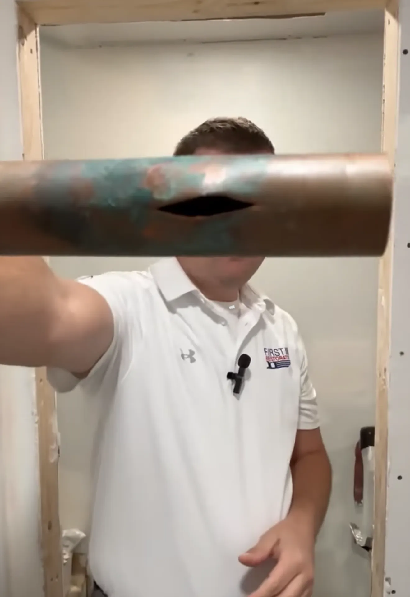 First In Restoration Pipe Repair Video Thumbnail