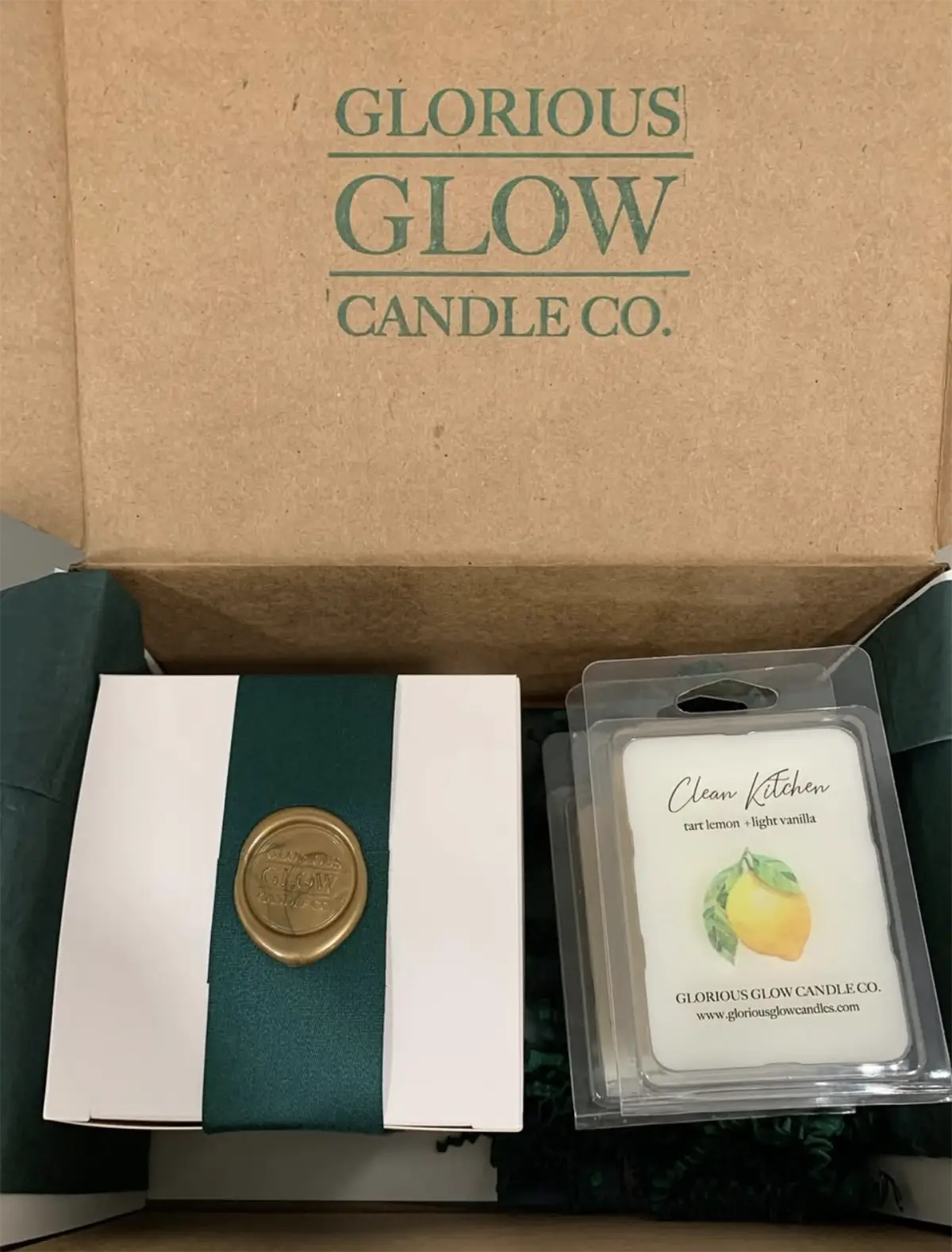 Glorious Glow Packaging